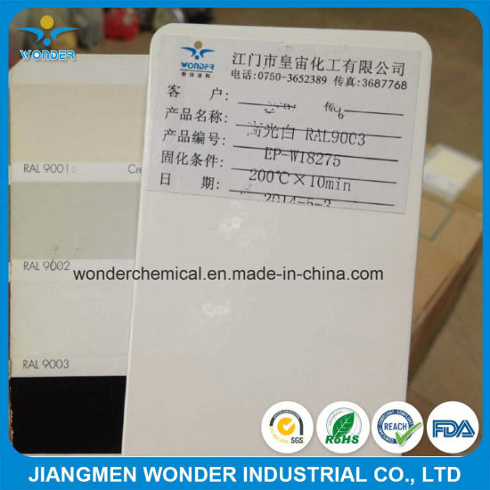 RAL 9003 Glossy White Epoxy Polyester Electrostatic Powder Coatings