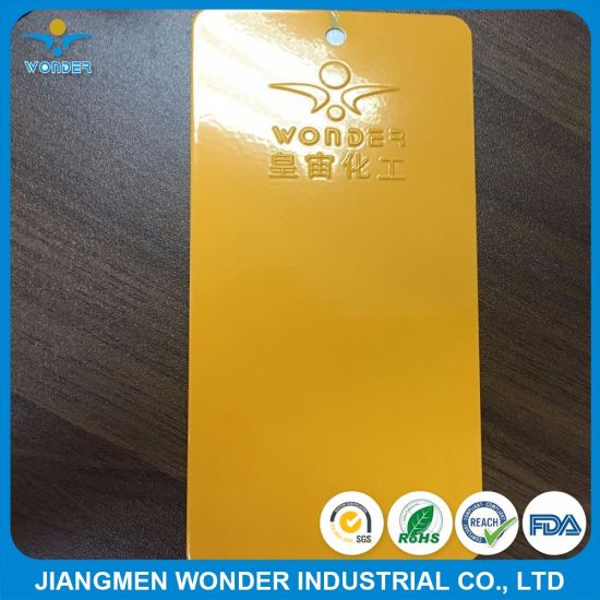 Ral1028 Thermoset Powder Coating Hybrid for Indoor Use