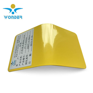 Ral1018 Traffic Yellow Polyester Powder Paint for Outdoor Guardrail