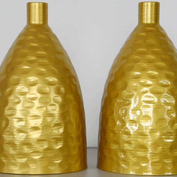 Metallic Bronze Gold Mirror Chrome Decorative Powder Coating